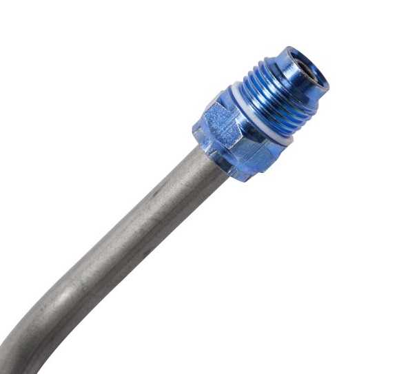 MANGUERA DE PRESIÓN DE DIRECCIÓN HIDRÁULICA - 16mm Swivel O-Ring x 16mm Long Swivel O-Ring x 27" foto 3