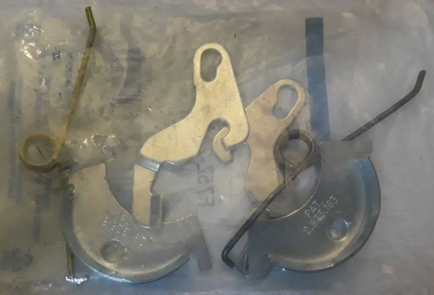 REPARO DE FRENO, Regulador, Cable, Seguros - RH y LH. SOLO Resorte Seguros. 11x2 1/4 foto 1