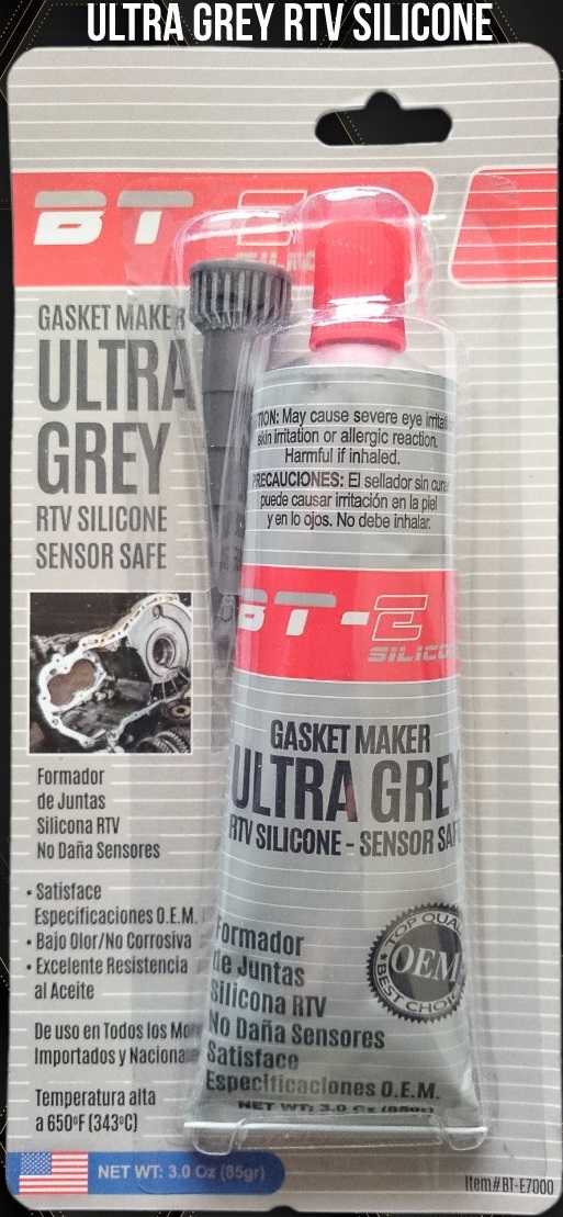 SILICONA - Ultra Grey 85g (3 Oz) foto 1