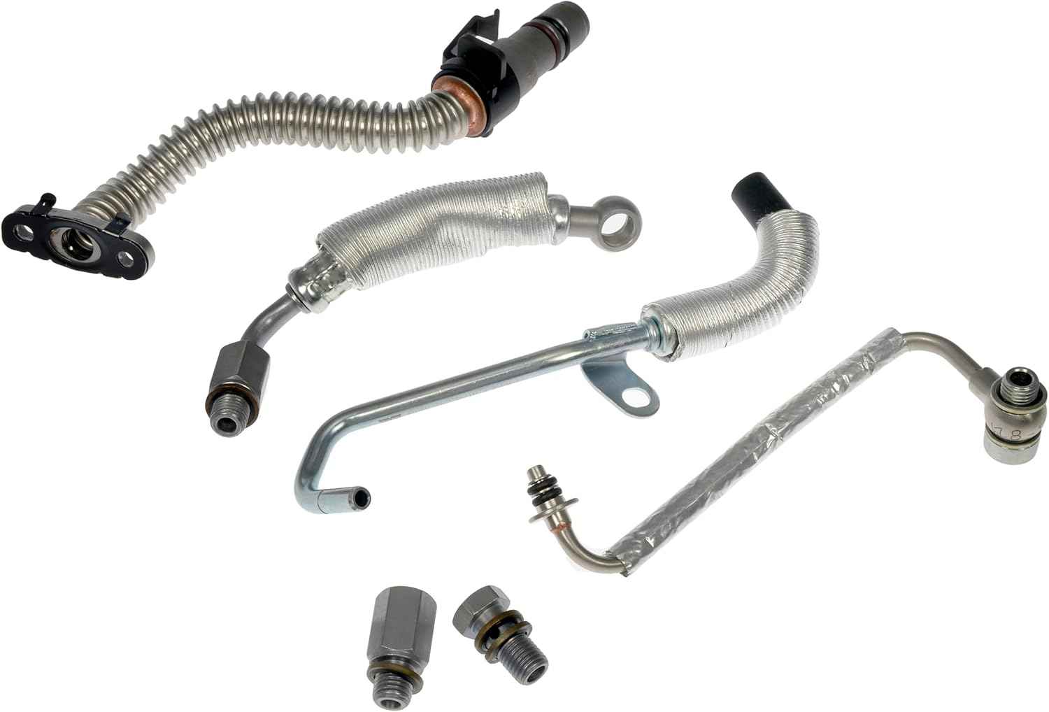 TUBOS DE TURBOCOMPRESOR DE MOTOR - Incluye líneas de aceite; Líneas de suministro, retorno y refrigerante foto 1