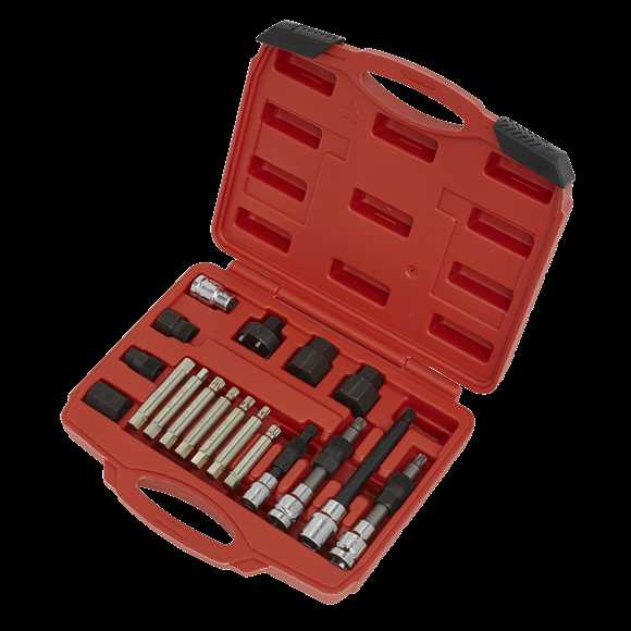 KIT DE HERRAMIENTAS PARA REMOCION DE POLEAS foto 2