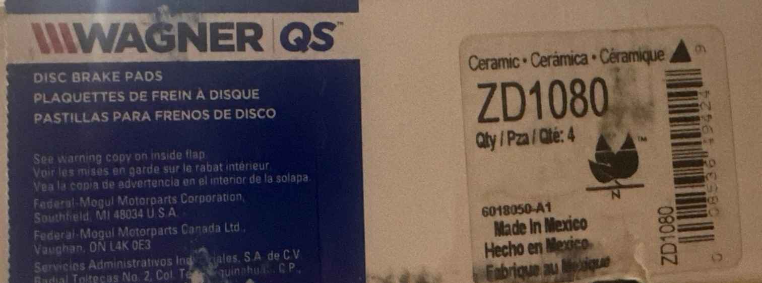 PASTILLAS DE FRENO DELANTERAS - Cerámicos foto 3