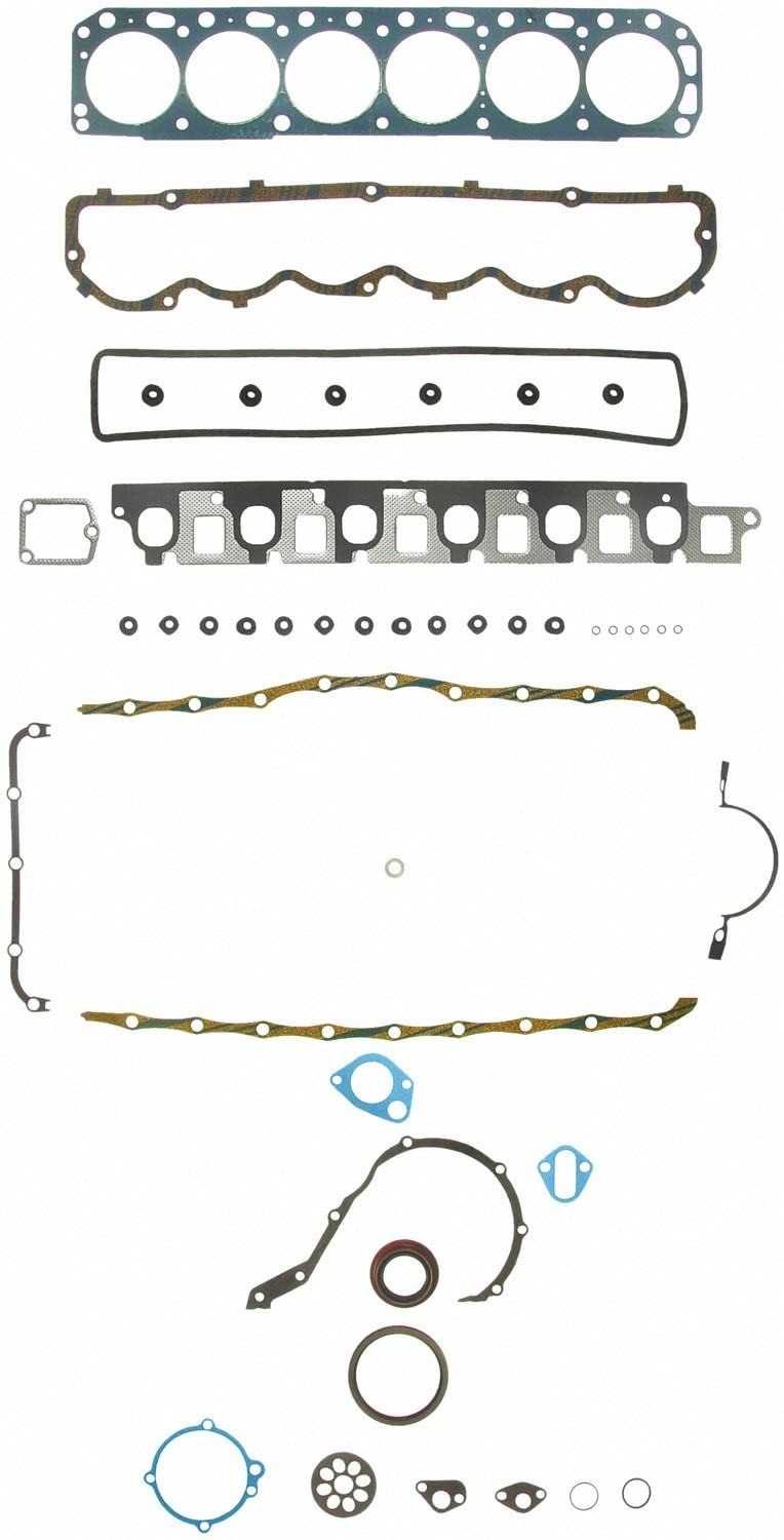 EMPAQUETADURA DE MOTOR - Superior e Inferior. 4.9L foto 1