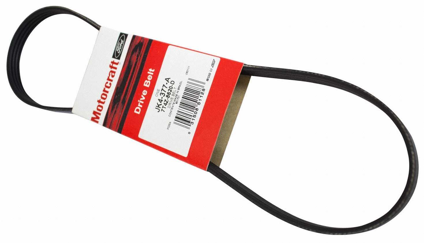 CORREA VENTILADORA - 3.7L, 3.5L sin turbo