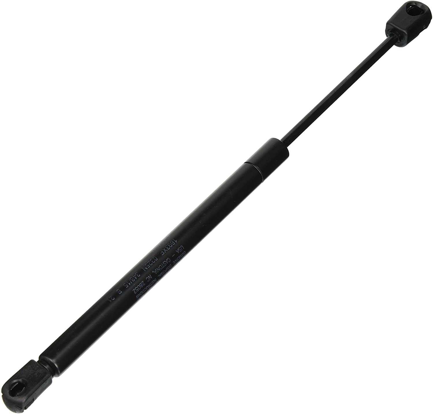 AMORTIGUADOR DE CAPOT - Fuerza=320 N / 72 Lb. Ext=33.02cm. Comp=25.4cm