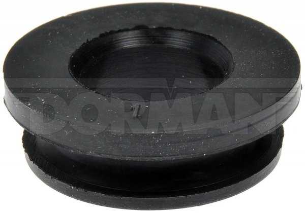 BUJE DE GOMA DE VÁLVULA PCV - DE=36.6mm; DI=18.2mm; Espesor=12.5mm