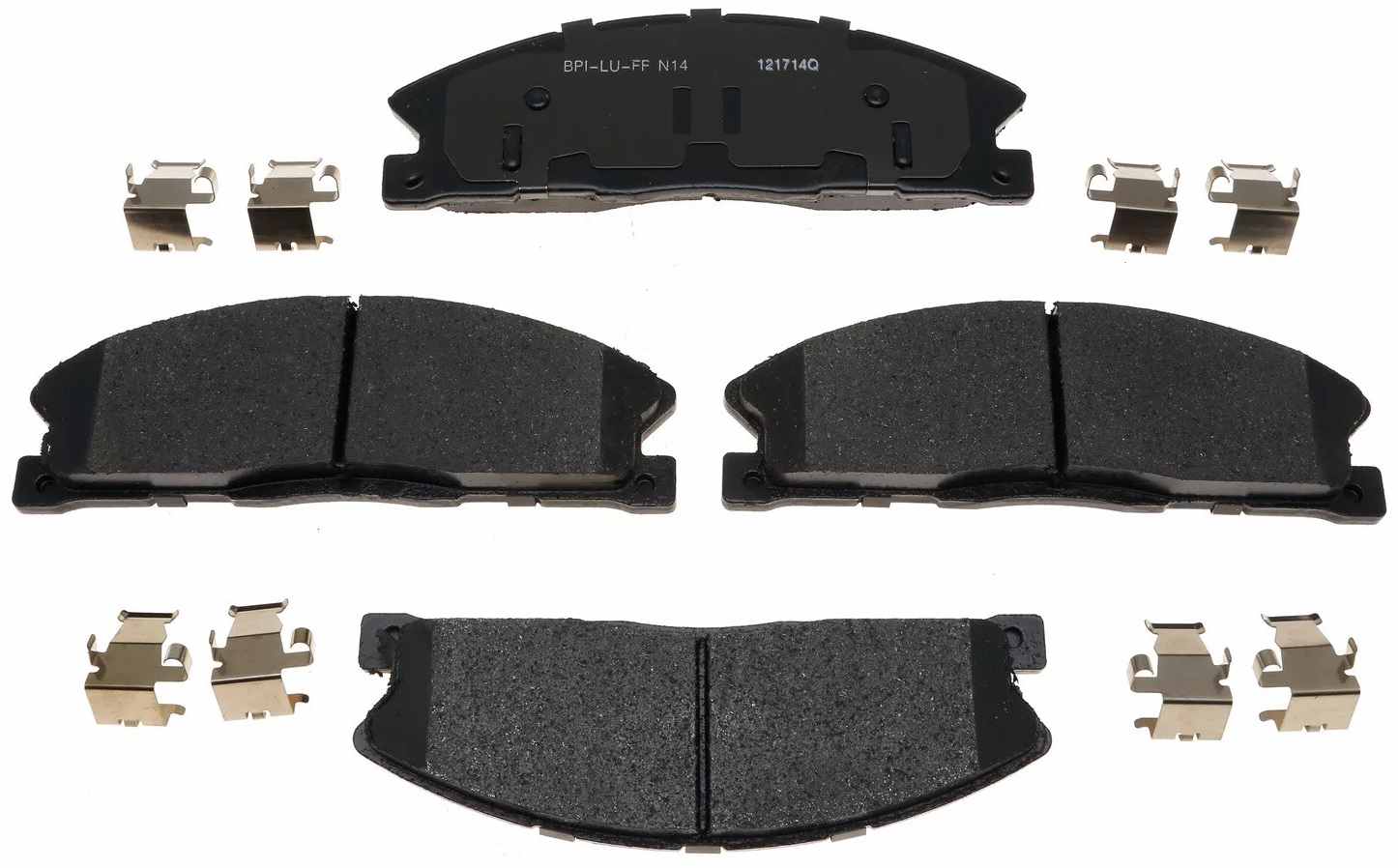 PASTILLAS DE FRENO DELANTERAS - Ceramic. HEAVY DUTY. SIN Clips foto 1