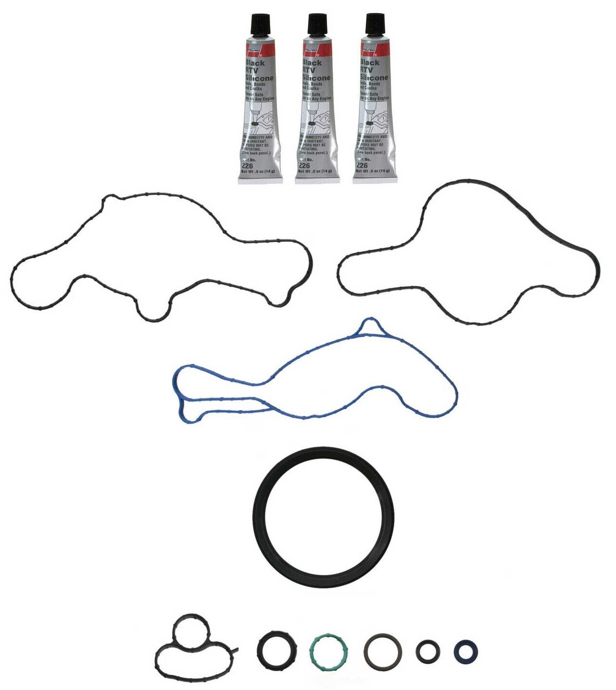 EMPAQUETADURA DE MOTOR INFERIOR - 3.5L, 3.7L (SIN retén cigüeñal delantero)
