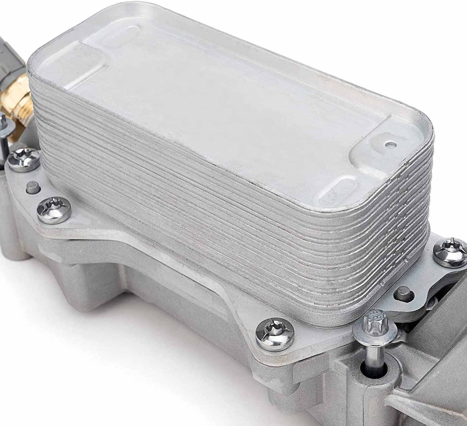 ENFRIADOR DE ACEITE DE MOTOR - DE ALUMINIO. Módulo. Con soporte,sensores. 3.6L foto 3