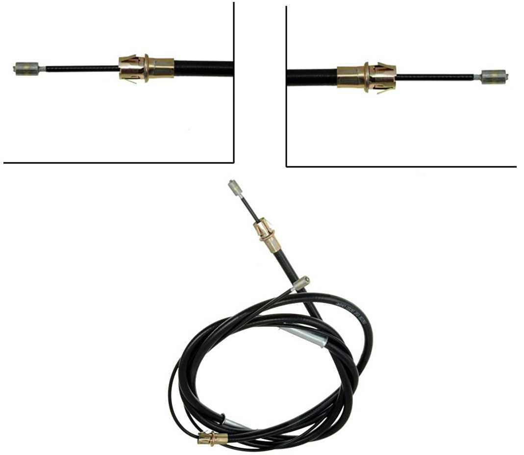 CABLE DE FRENO DE PARQUEO - Trasero RH. Largo=128.125" foto 2
