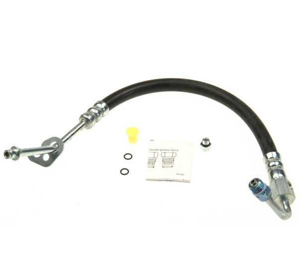 MANGUERA DE PRESIÓN DE DIRECCIÓN HIDRÁULICA - 11mm Male Captive O-Ring x 16mm Swivel O-Ring x 26-1/8"