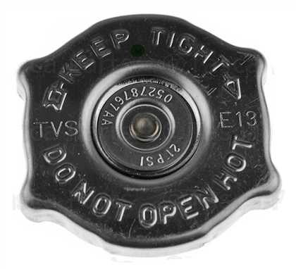 TAPA DE RADIADOR - 21 lbs. 3.9L. 4.7L. 5.7L. 3.7L. 2.5L. PRIMARY. 5.2L, 5.9L. 3.0L DIESEL. 5.7L, 6.1L, 6.2L, 6.4L. foto 2