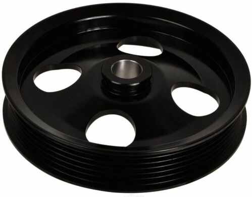 POLEA DE BOMBA DE DIRECCIÓN HIDRÁULICA - Metal. DE=138mm, DI=16.84mm. 6 canales