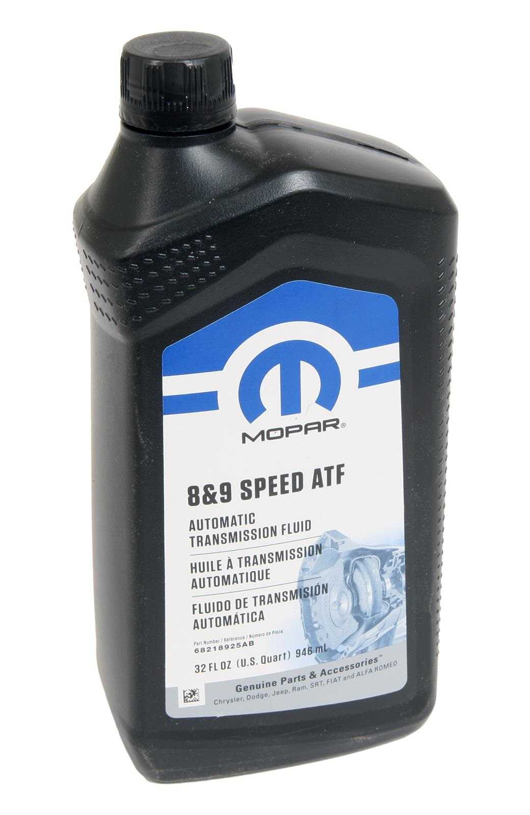 LÍQUIDO DE TRANSMISIÓN AUTOMÁTICA - (946ml, 1 cuarto galon)
