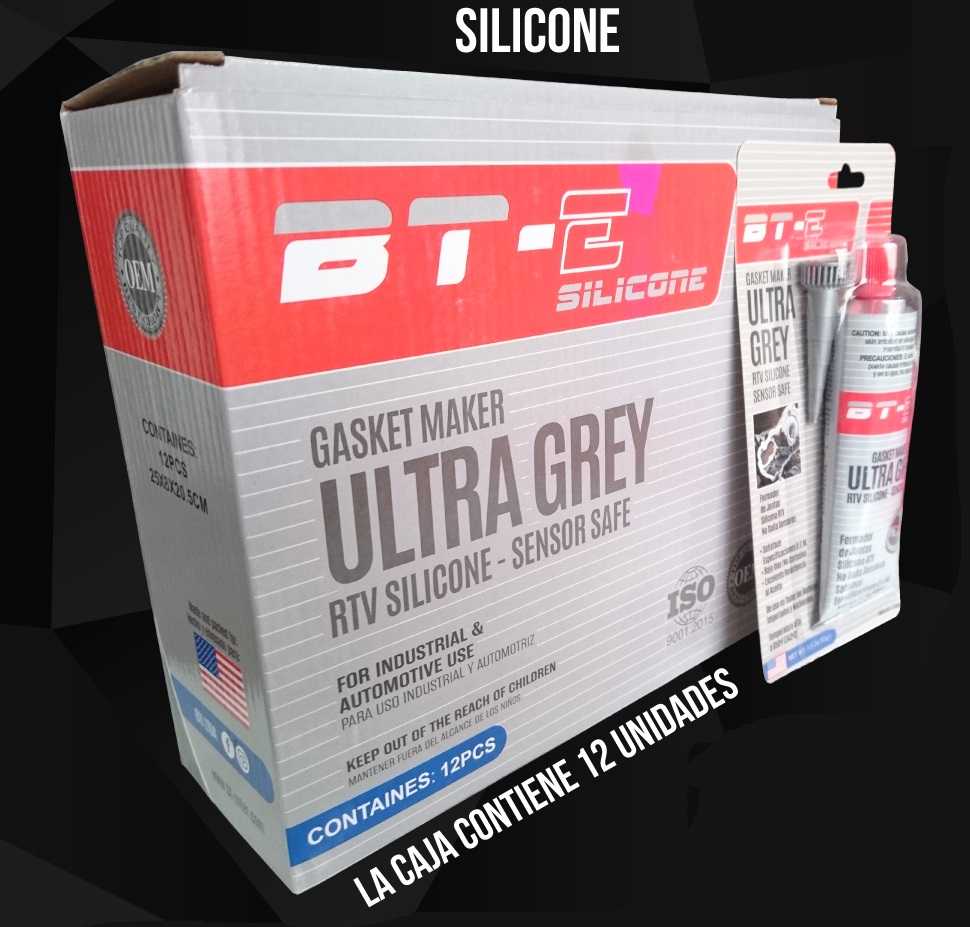 SILICONA - Ultra Grey 85g (3 Oz) foto 2