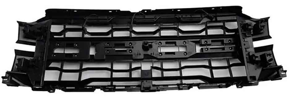 MÁSCARA DE RADIADOR - Estilo Raptor para F150. Con Letras y LEDs, Negro mate. foto 2