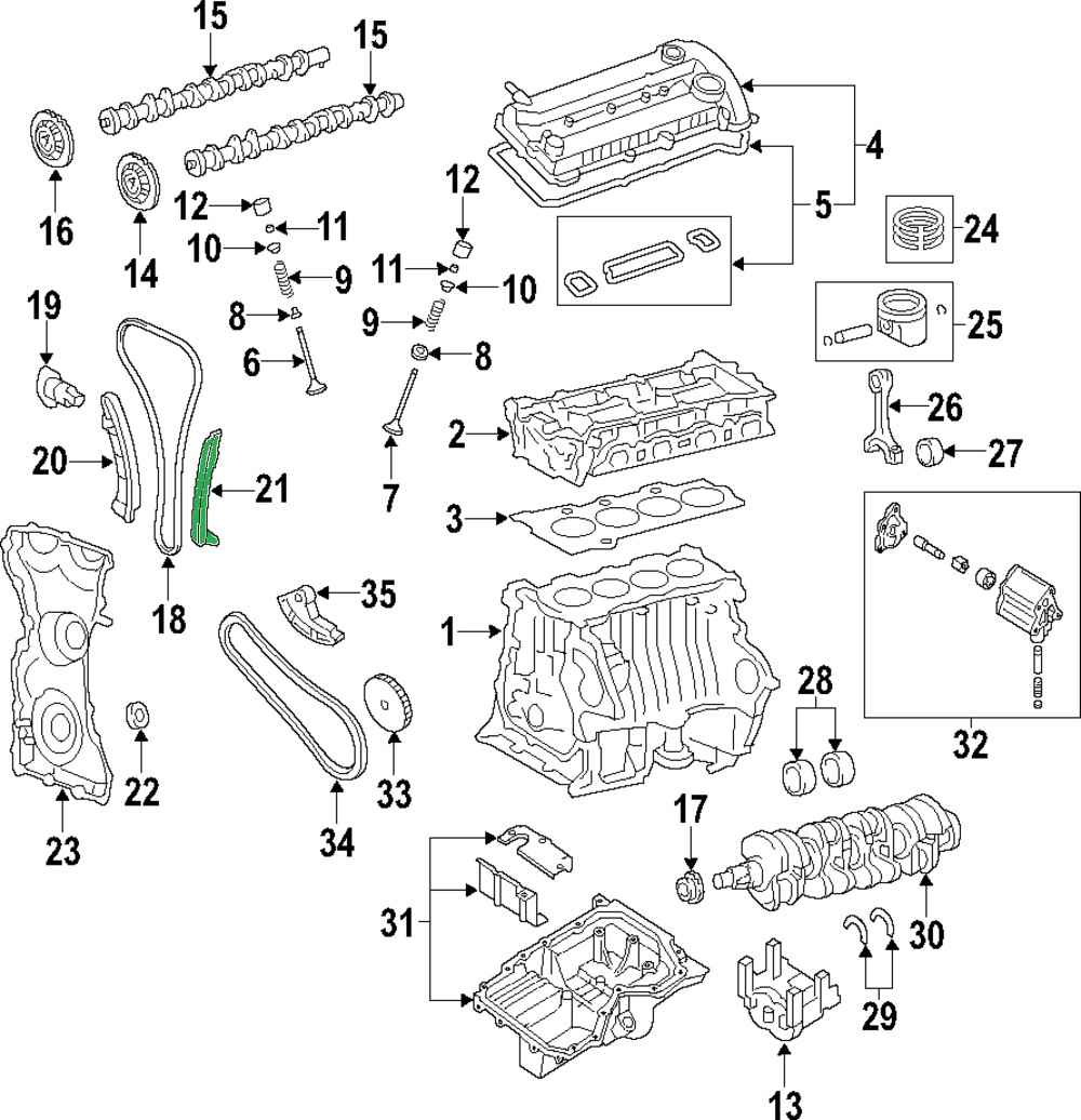 GUÍA DE CADENA DE MOTOR - 2.5L, 2.3L (thailandes) foto 3