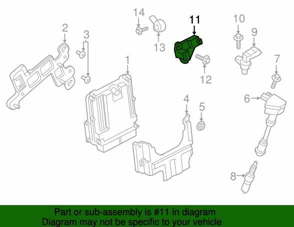 SENSOR DE POSICIÓN DE CIGÜEÑAL - 1.0L, 1.5L, 1.6L foto 3