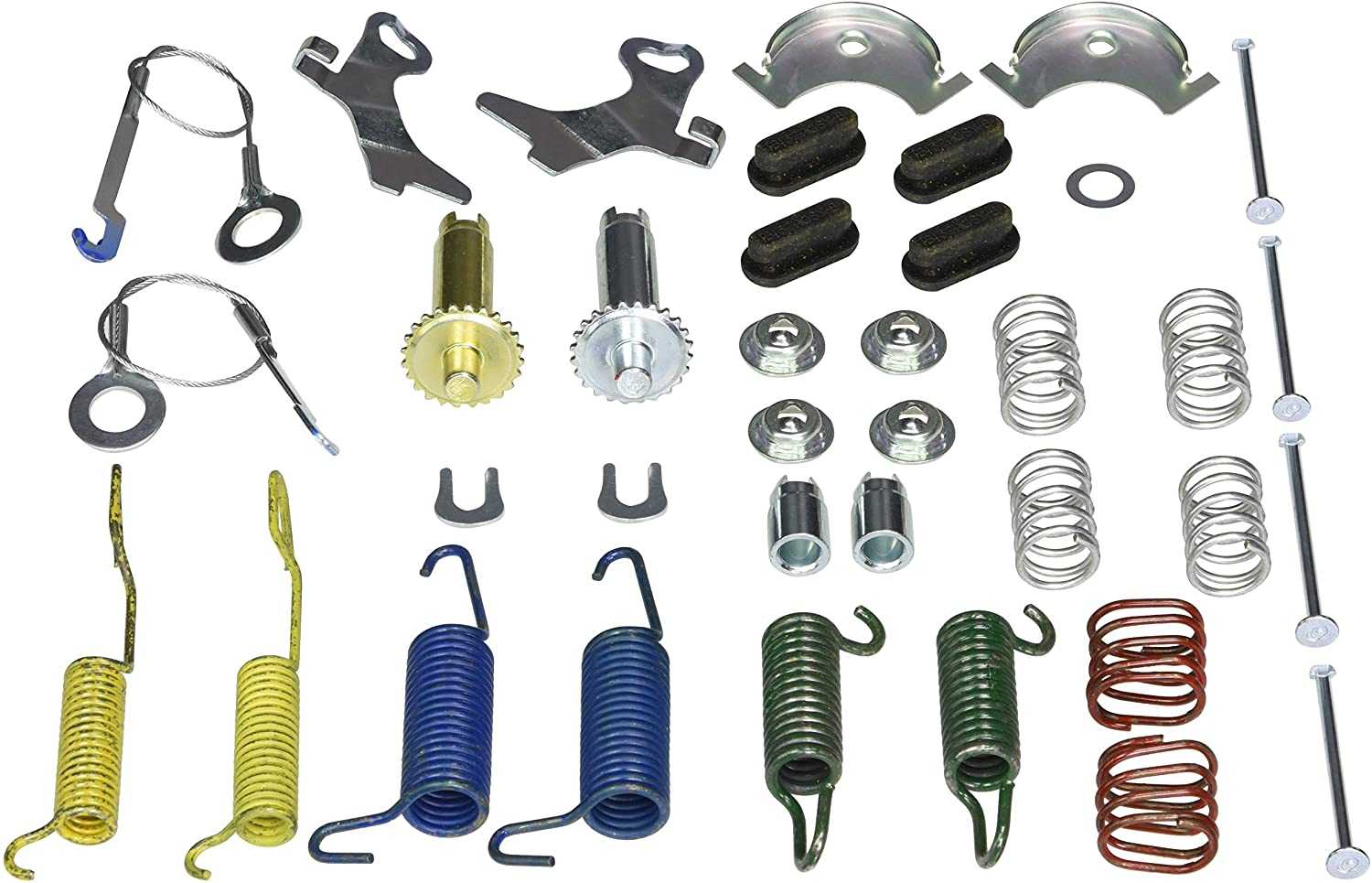 REPARO DE FRENO, Completo - LH y RH. Seguros, Reguladores, Resortes. 581 foto 1