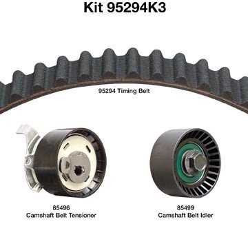 CORREA DE MOTOR, KIT - 2.0L. 129 Dientes. Con Tesador y Polea foto 1
