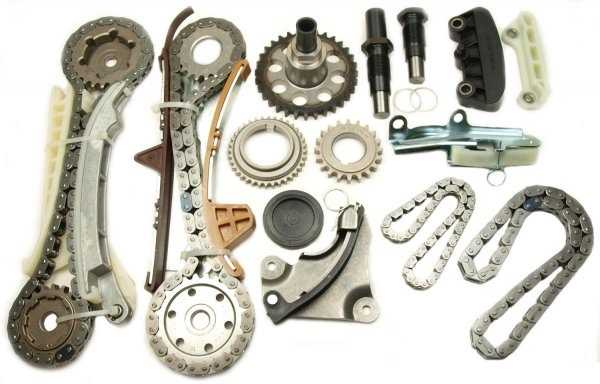 KIT DE DISTRIBUCIÓN DE MOTOR - 4.0L SOHC. Kits=2,Cadena=2,Tesador=4,Volanda=2,Guias=2; Engranajes; 1 tapón foto 1
