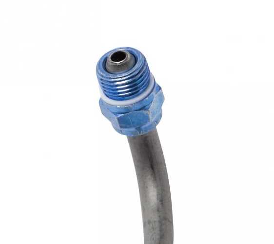MANGUERA DE PRESIÓN DE DIRECCIÓN HIDRÁULICA - 5/16" Macho x 16mm O-Ring x 28 3/4" foto 3