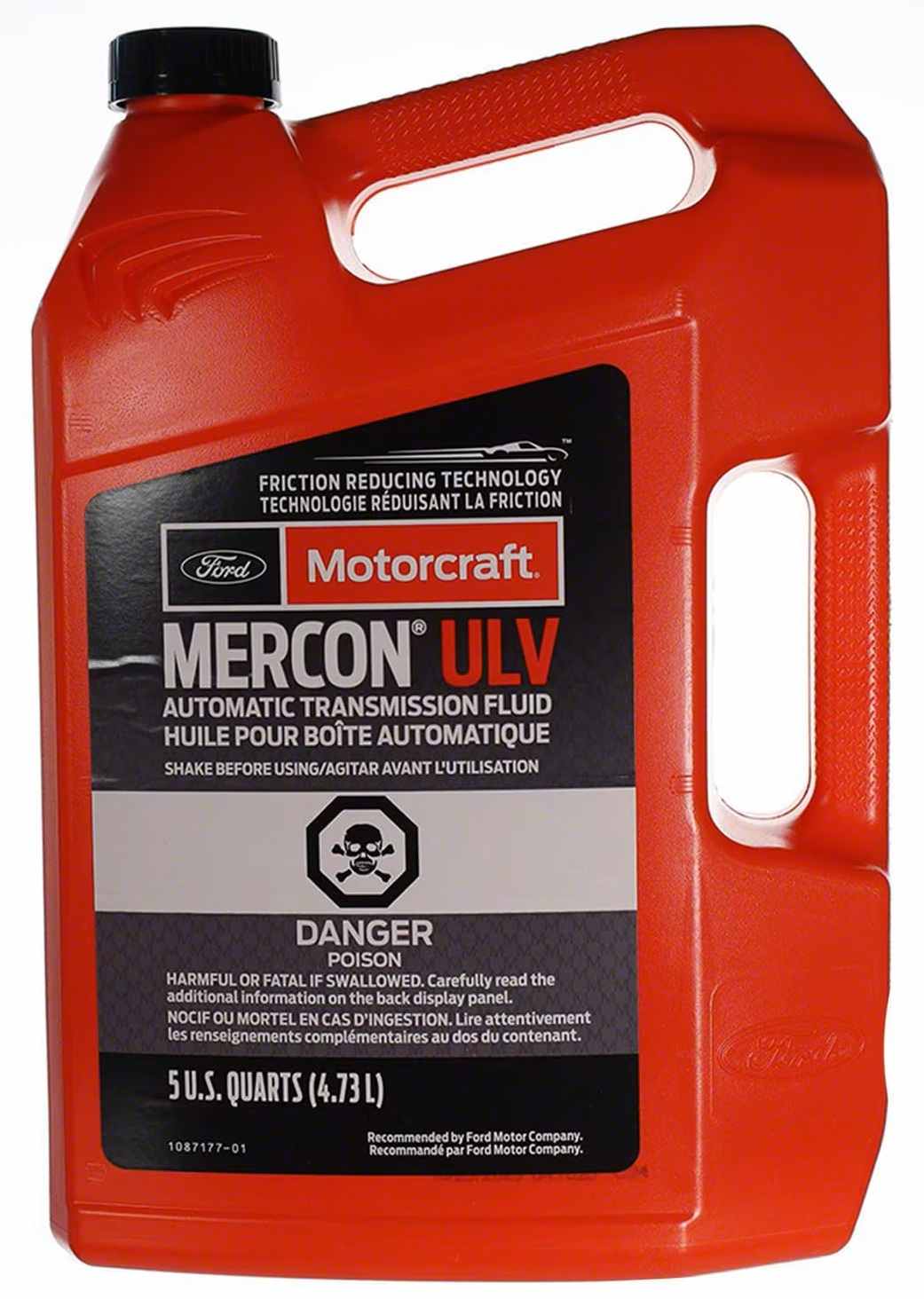 LÍQUIDO DE TRANSMISIÓN AUTOMÁTICA - 4.73L (5 Quarts). 6F15, 8F57, 8F35/40, 10R80