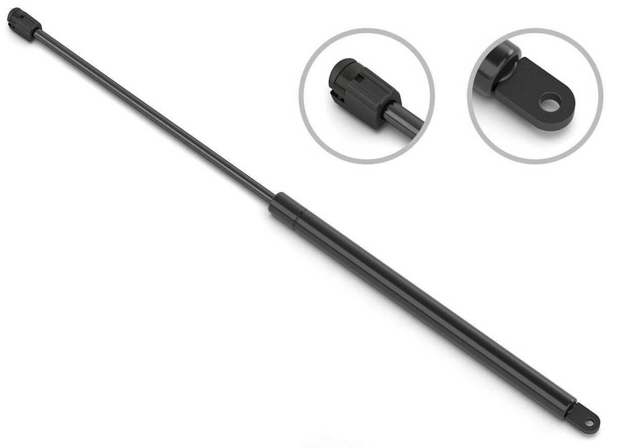 AMORTIGUADOR DE COMPUERTA - Del Vidrio Trasero. Fuerza=155 N / 35 Lb. Ext=42.8cm. Comp=27.3cm