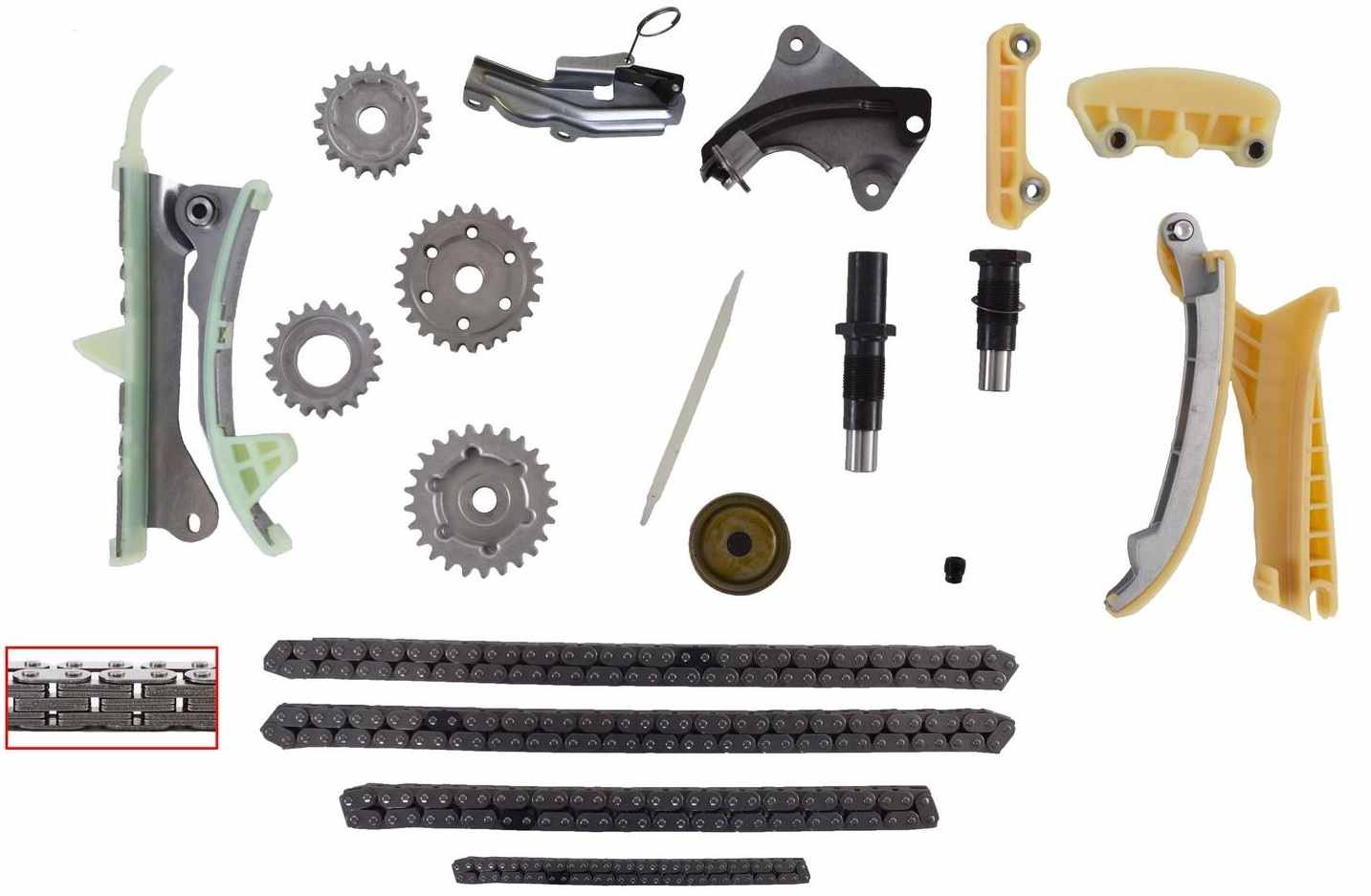 KIT DE DISTRIBUCIÓN DE MOTOR - Completo (SIN engranajes). 4.0L SOHC foto 2