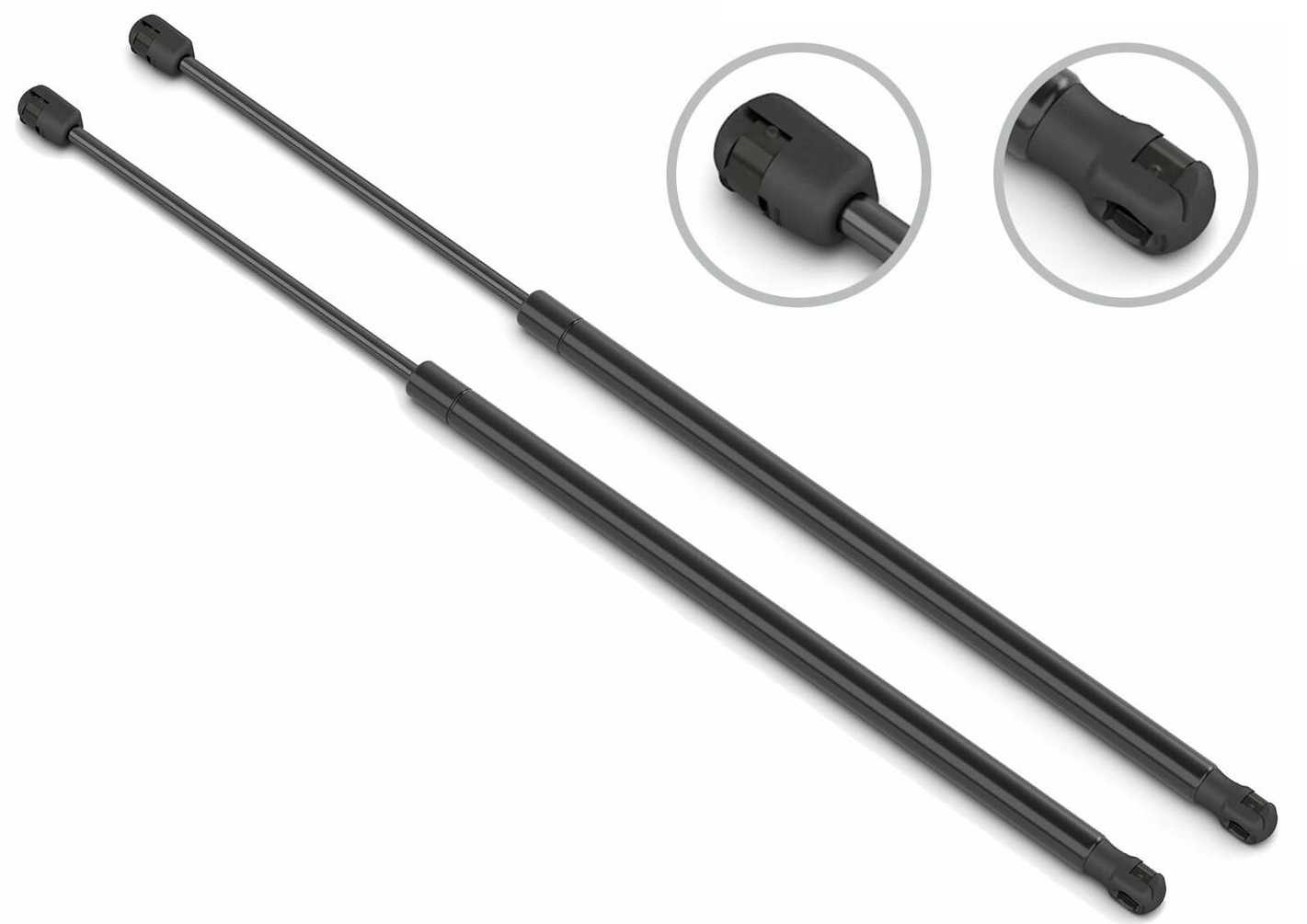 AMORTIGUADOR DE COMPUERTA TRASERA - Fuerza=655 N / 147 Lb. Ext=57.0cm. Comp=36.4cm