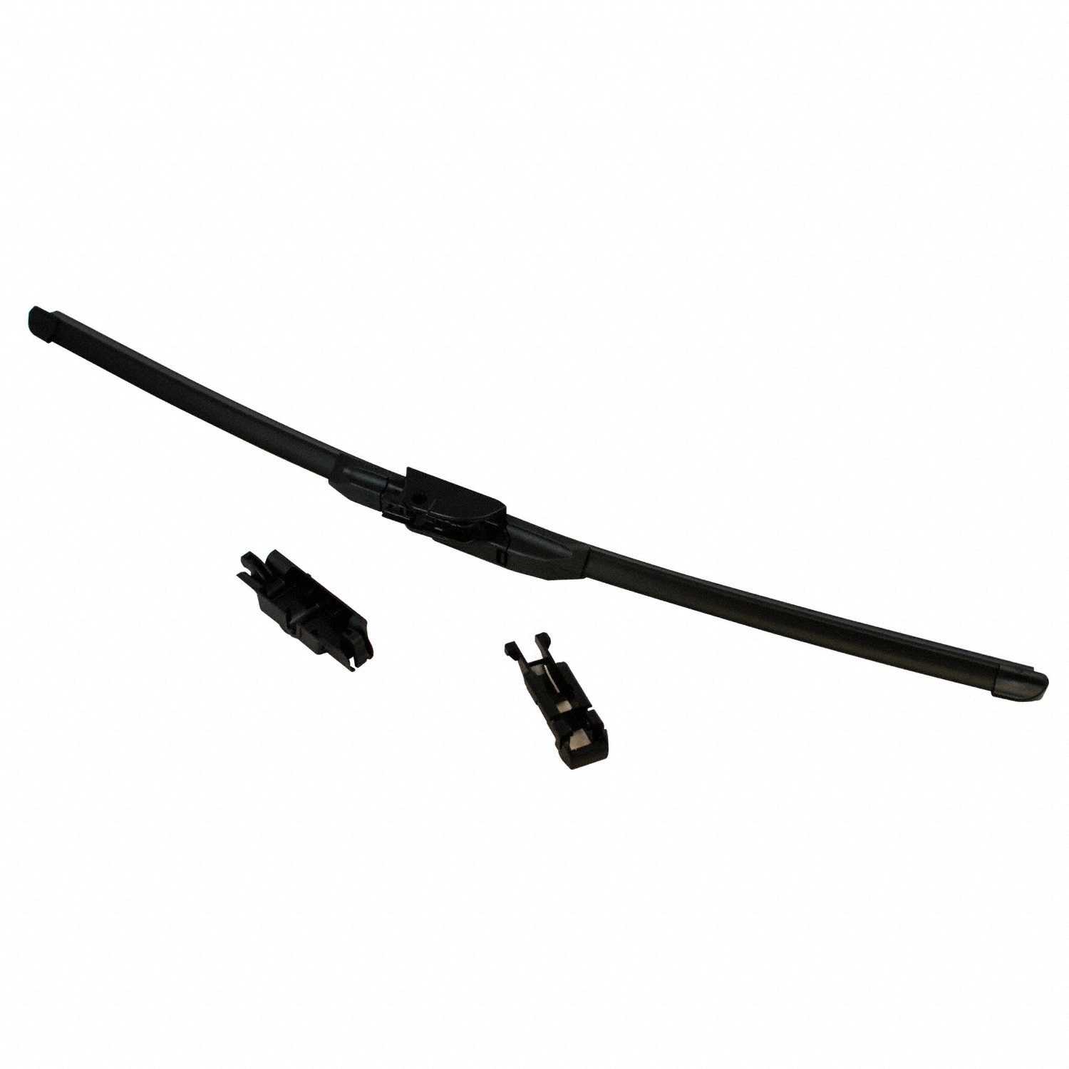 ESCOBILLA LIMPIAPARABRISAS - Delantera RH/LH. 20"(500 mm). Conector Universal Avanzado (Multi-Clip). Incluye adaptadores intercambiables para brazos de gancho (J-Hook 9x3 mm), pasador lateral (Side Pin), pestaña de pellizco (Pinch Tab) y botones a presión (Top Button). foto 2
