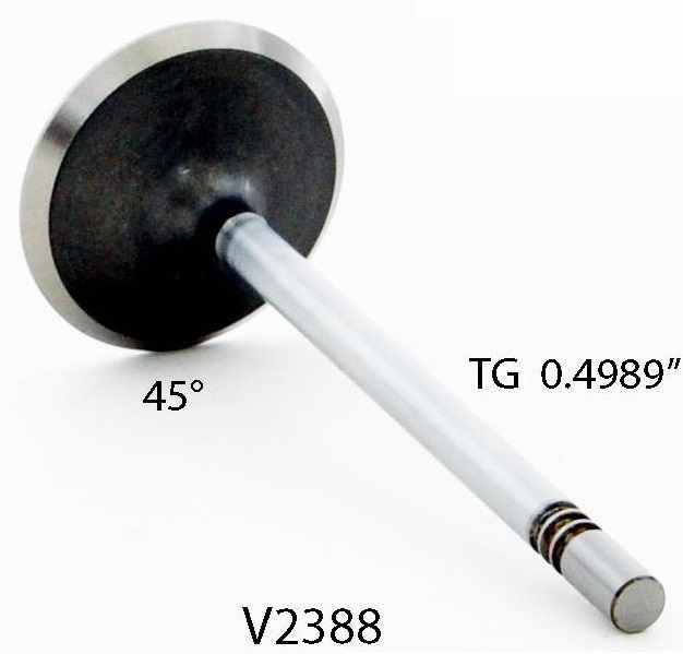 VÁLVULA DE ADMISIÓN - STD..4.6L, 5.4L, 6.8L. 2746" stem. 1.752" head. 4.622" long. foto 1