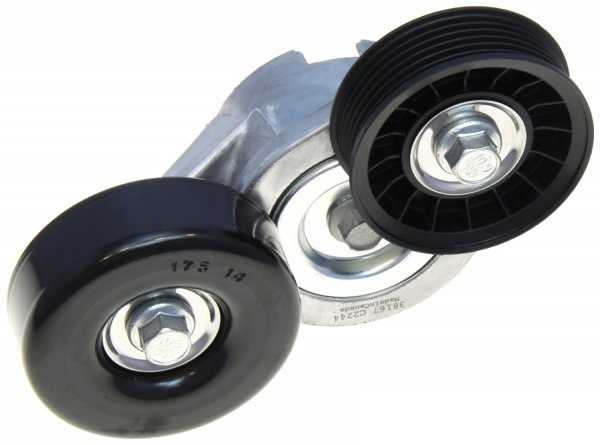 TESADOR DE CORREA - 3.7L, 4.7L 3.9L 5.2L 5.9L. 2 poleas (lisa=90mm; 6 canales, 76mm) foto 1