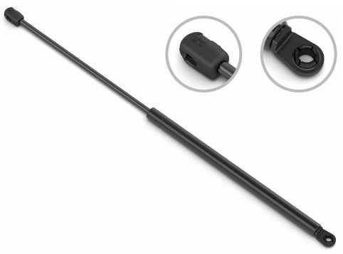AMORTIGUADOR DE COMPUERTA - Del Vidrio Trasero. Fuerza=110 N / 25 Lb. Ext=45.3cm. Comp=26.75cm