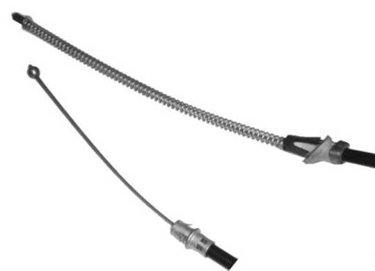 CABLE DE FRENO DE PARQUEO - Trasero RH. Largo total=139.40cm foto 3