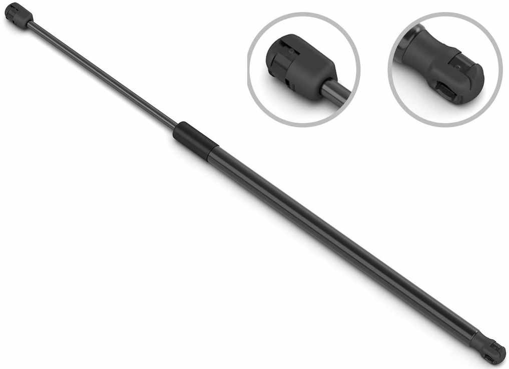 AMORTIGUADOR DE CAPOT - Fuerza=495 N / 111 Lb. Ext=28.7cm. Comp=19.5cm