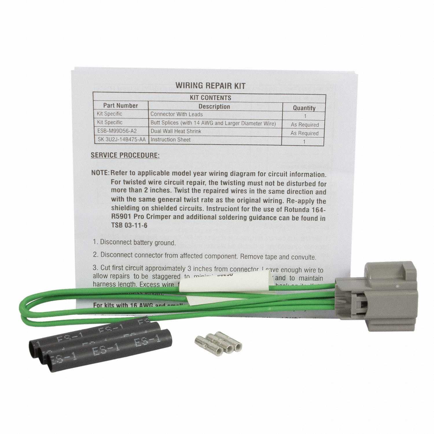 CONECTOR TERMINAL - para foco farol de luz, 3 terminales