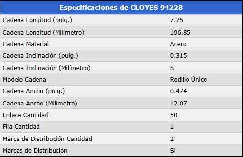 CADENA DE MOTOR - 3.5L, 3.7L, 3.3L foto 3