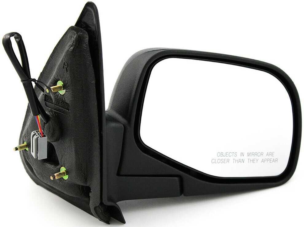 ESPEJO RETROVISOR - RH. Electrico Negro foto 1