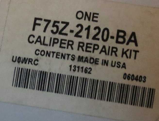 CUBETAS DE CALIPER - Ver piston 7809 foto 2