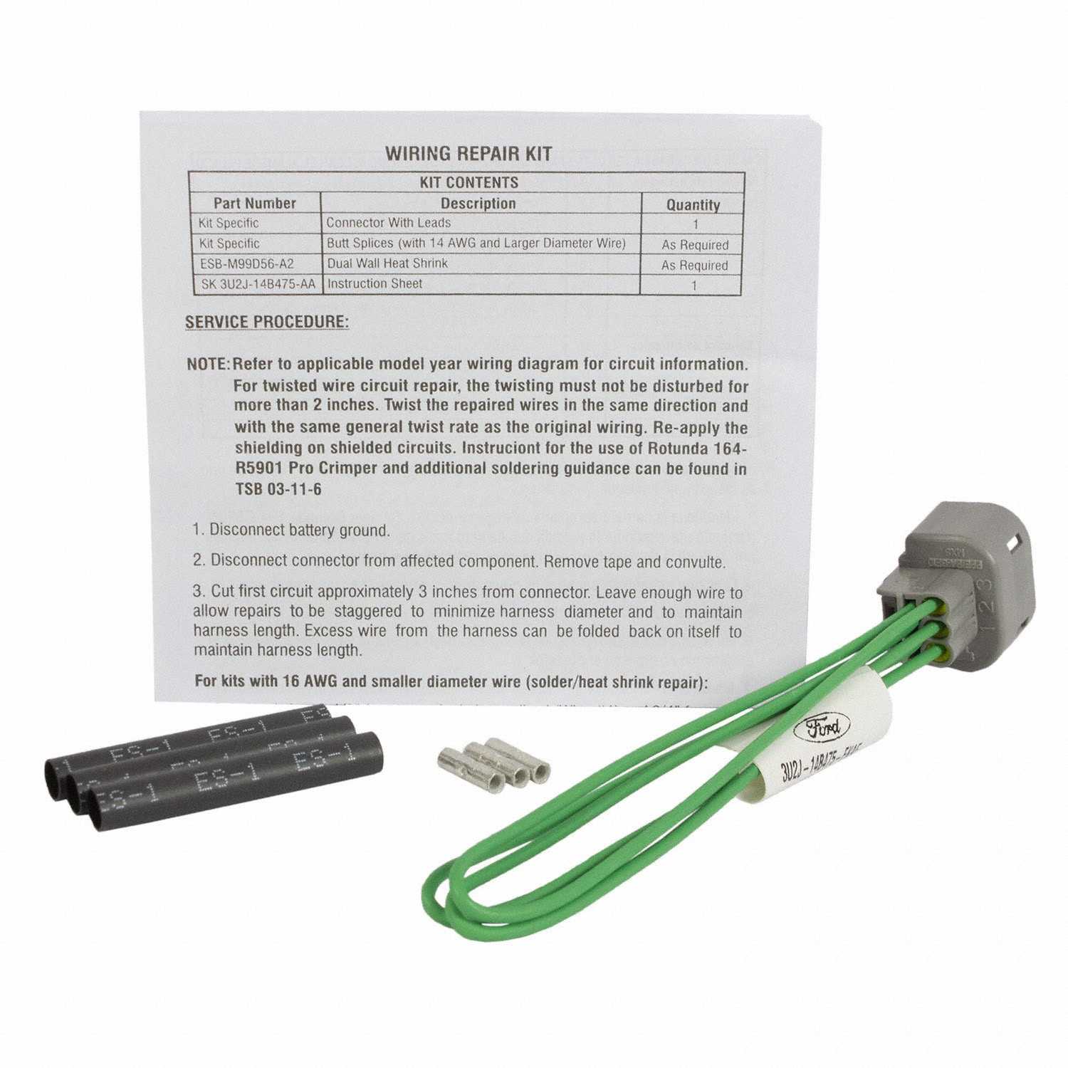CONECTOR TERMINAL - para foco farol de luz, 3 terminales foto 3