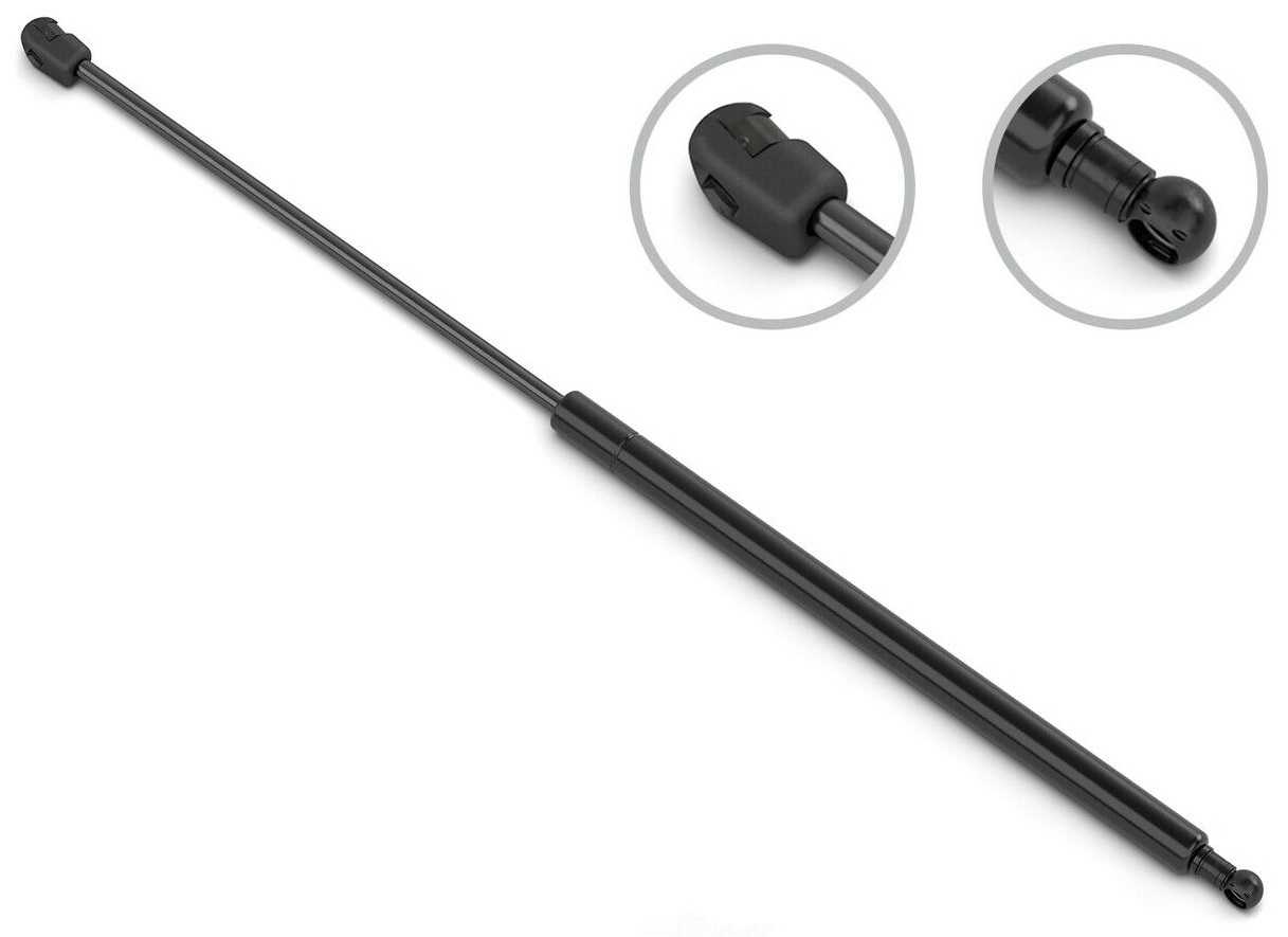 AMORTIGUADOR DE CAPOT - Fuerza=230 N / 52 Lb. Ext=33.2cm. Comp=20.95cm
