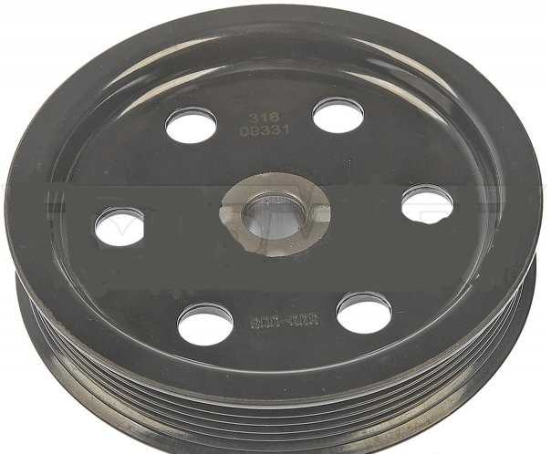 POLEA DE BOMBA DE DIRECCIÓN HIDRÁULICA - Plast. 14.76x1.74x3.73_6 canales