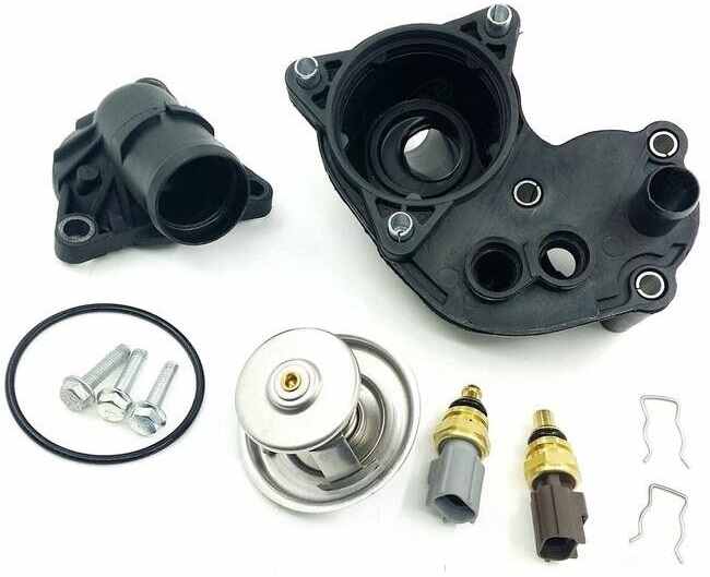 PORTATERMOSTATO - Completo. 2 Sensores. Incluye Tapa, Termo y Sensores. 4.0L SOHC foto 2