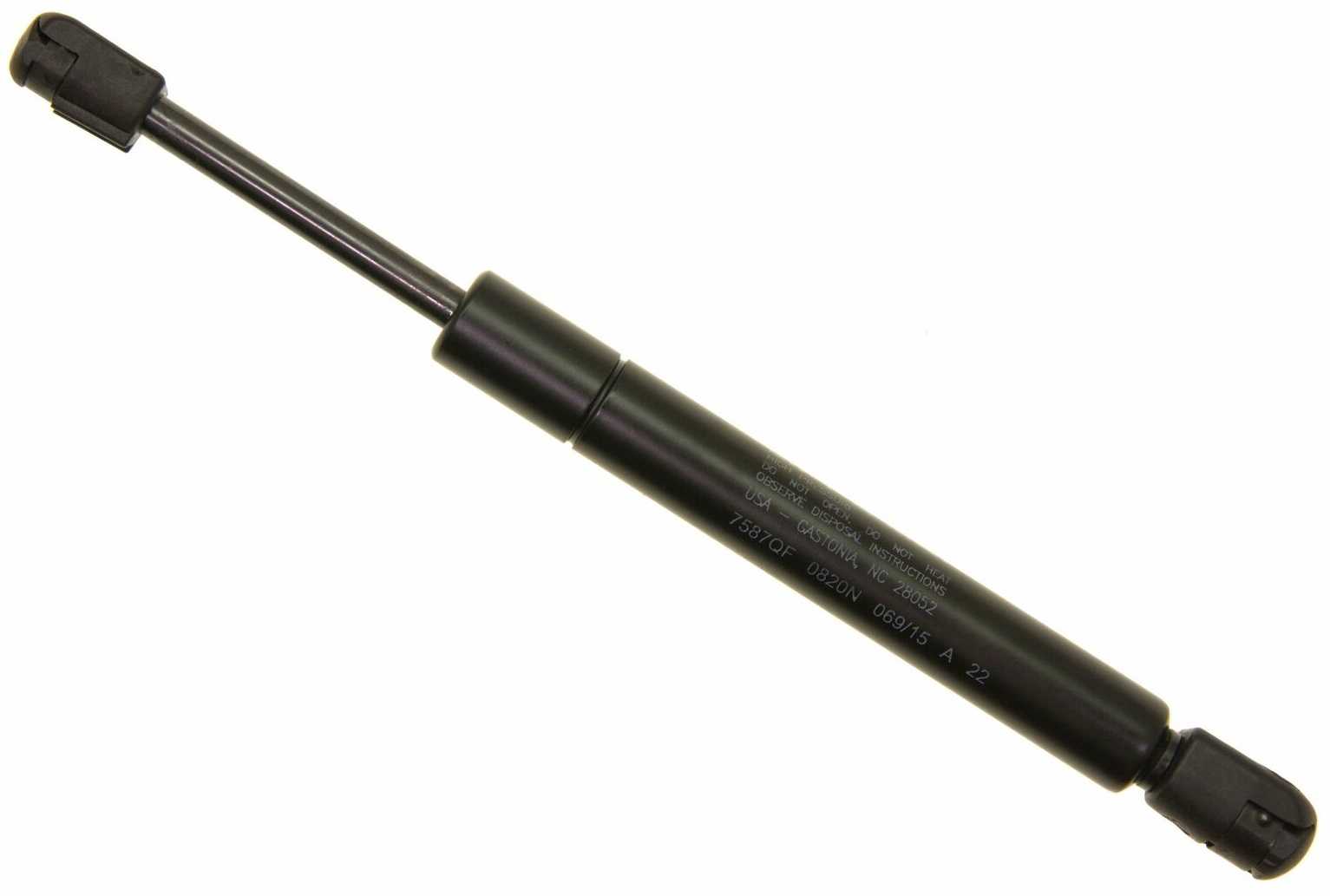 AMORTIGUADOR DE CAPOT - Fuerza=790 N / 178 Lb. Extend=25.4cm, Compr=20.32cm