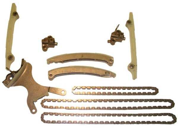 KIT DE DISTRIBUCIÓN DE MOTOR - 4.7L. Cadenas(3), Tesadores(3), Guías(2), BrazoTesadores(2) foto 1