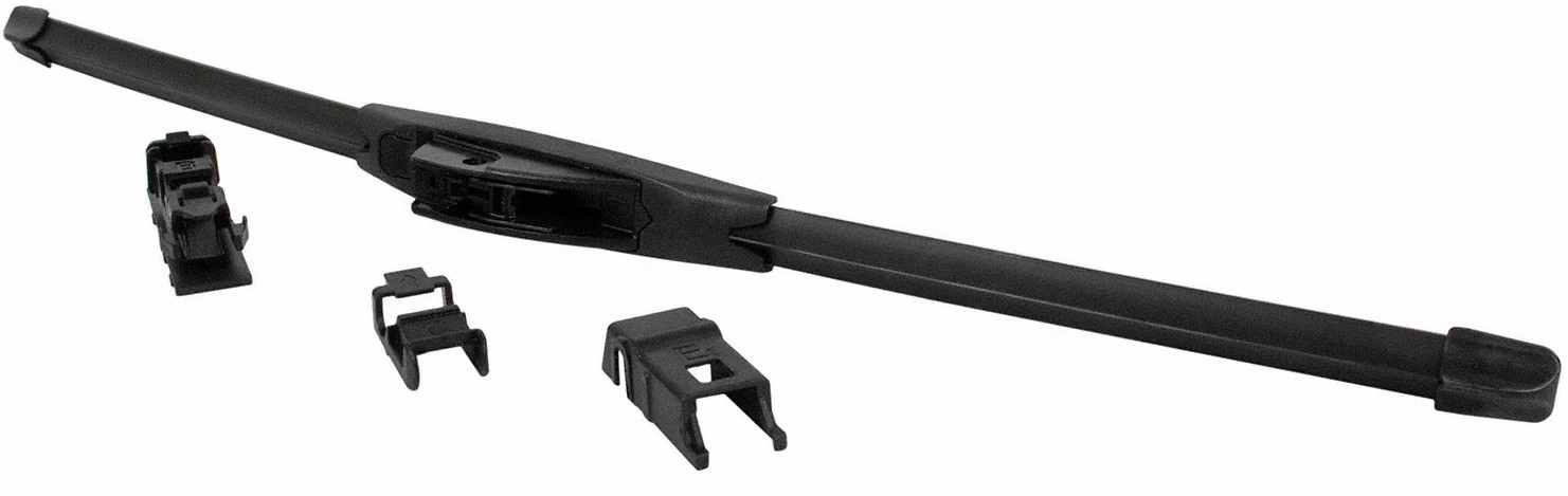 ESCOBILLA LIMPIAPARABRISAS - Delantera RH/LH. 20"(500 mm). Conector Universal Avanzado (Multi-Clip). Incluye adaptadores intercambiables para brazos de gancho (J-Hook 9x3 mm), pasador lateral (Side Pin), pestaña de pellizco (Pinch Tab) y botones a presión (Top Button). foto 2