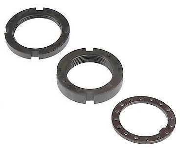 TUERCA DE PUNTAEJE - 10; Rosca=1-5/8"-16; hex.=2-3/16"; Altura=9/32" foto 1