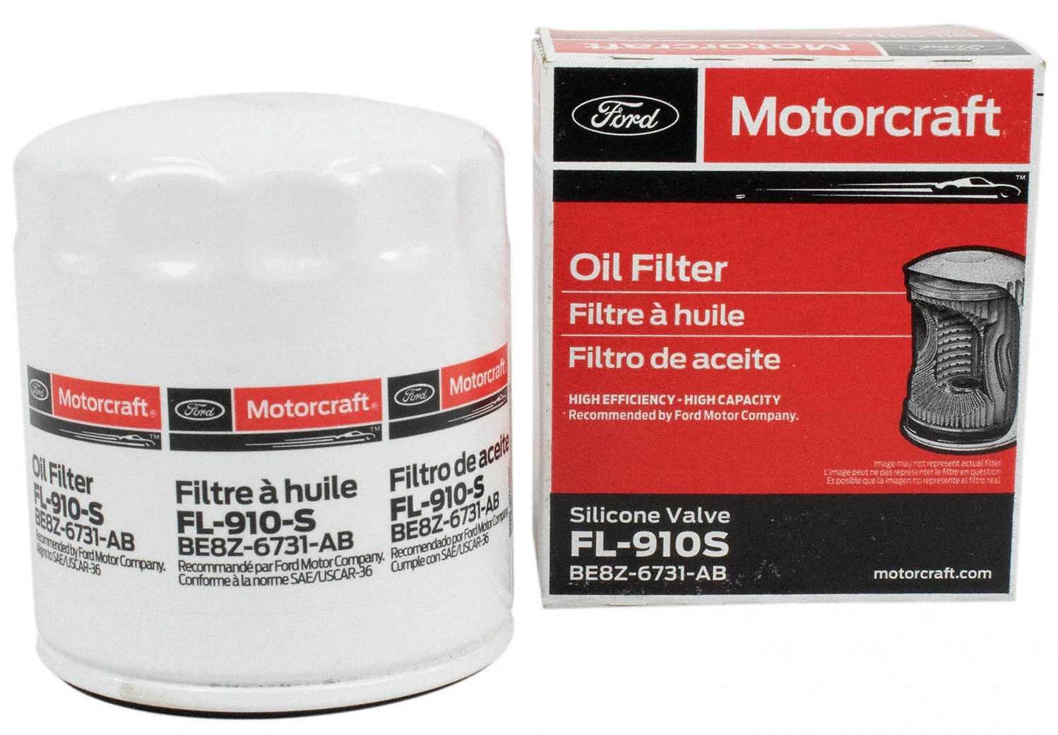FILTRO DE ACEITE - 2.3L; 1.6L, 2.0L, (2.5L)