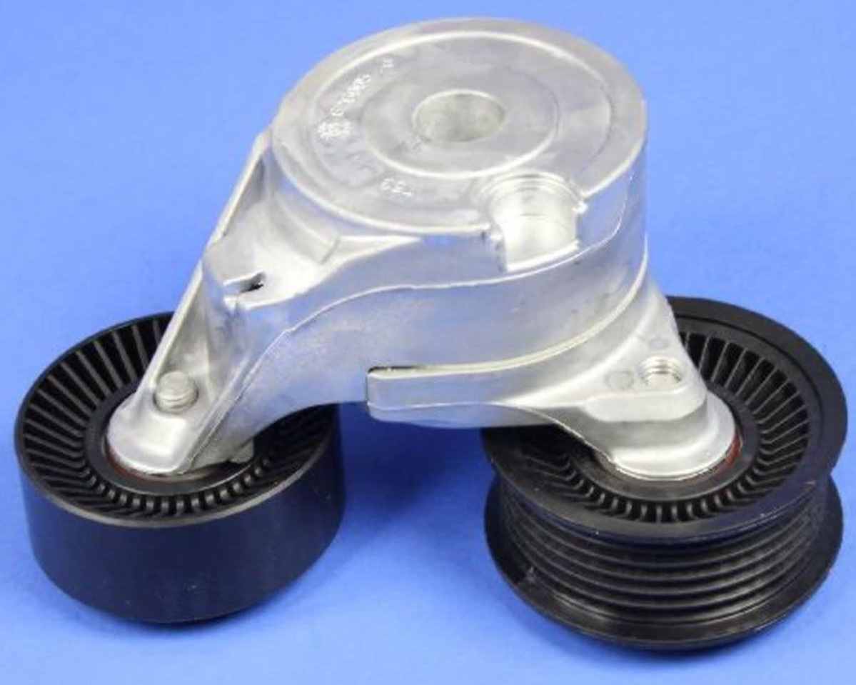 TESADOR DE CORREA - 4.7L, 3.7L. Con 2 Poleas (Lisa=76mm y 6 Canales=76mm)